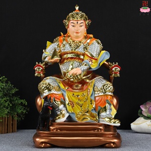 多款站坐式杨戬二郎神灌口二郎真君战神像摆件