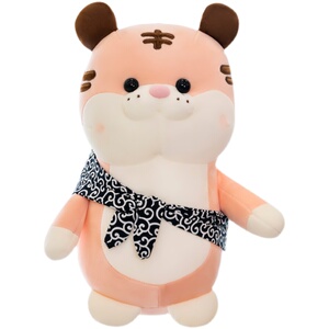 创意离家出走虎公仔毛绒玩具背包老虎玩偶儿童布娃娃虎年吉祥物