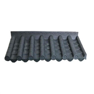 新品建筑瓦片中式加大瓦仿古用凉亭雨棚老式窗户女儿墙户c外青装