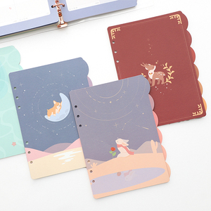 pleple韩国卡通动物a5活页记事本组合2021年周计划月计划手账手帐