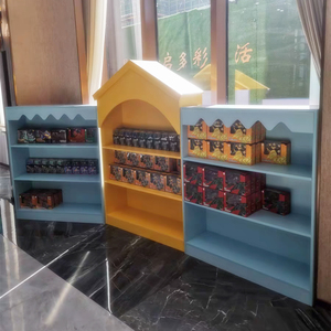 0024人付款淘宝文具店用货架超市陈列展示架儿童玩具精品店小饰品货架