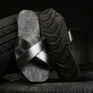 非洲轮胎拖鞋纯手工轮胎凉鞋男士大码沙滩鞋复古夏季橡胶个性潮鞋