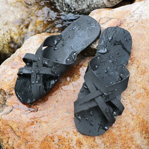 非洲轮胎拖鞋沂蒙大凉鞋纯手工老式凉拖鞋非洲越南轮胎凉鞋草鞋垫