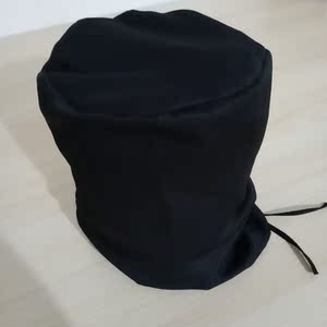 演出道具犯人头套死刑犯面罩表演犯人囚犯演节目套头黑色