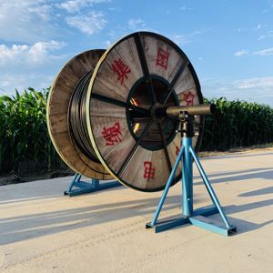 放线盘绕线盘光缆电缆钢丝绳放线架光纤卷线盘钢绞线轴承放线圆盘