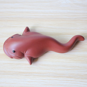 20222022紫砂鲶鱼茶宠d摆件u精品可养富贵鱼年年有余朱紫泥招财a.