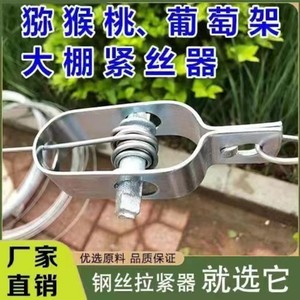 葡萄架紧线器专用铁丝拉紧器猕猴桃齿轮收紧器钢丝紧绳器大棚紧丝