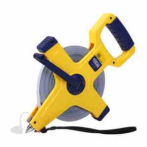 丈量尺跳高测量尺绳100米百米钢卷尺绳尺50米30软尺钢尺长皮尺