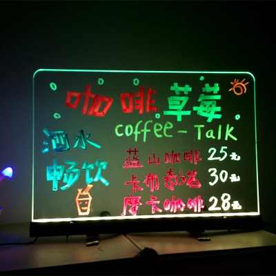 led荧光板透明