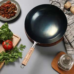 香港陈枝记熟铁炒锅