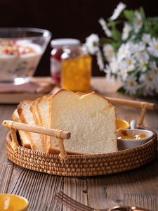 编织腾娄蓝子藤编托盘面包篮子日式水果盘手工编织果篮竹编馒头筐