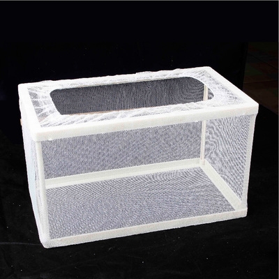 大号水族箱鱼网隔离网隔离水族箱繁殖鱼虫孵化器小鱼缸孵b化箱网