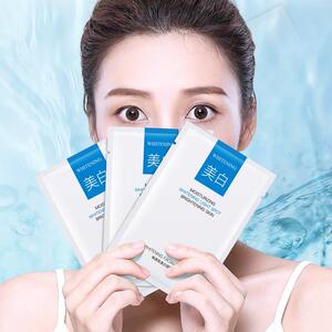 李佳琦推荐美白补保湿面膜女祛斑提淡善亮肤色淡水化黑色素改暗黄