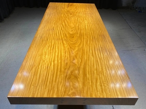 非洲柚木大板桌茶桌茶台实木餐桌自然边办公桌会议桌原木书桌家具