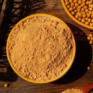 炒熟黄豆面熟黄豆粉可做驴打滚即食糍粑豆乳快餐烘焙原料500g*2袋