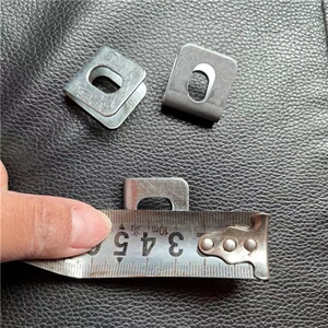 卡扣铁片固定卡子护栏围网专用固定扣n螺丝铆钉铁丝网固定配件