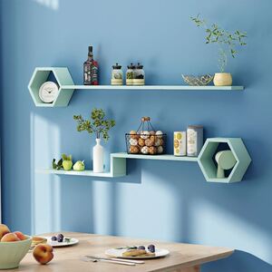 饭厅小装柜架置吊柜墙壁柜书y柜餐厅墙上书架壁挂式创意收纳物饰