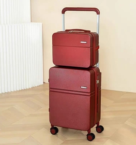 新款宽拉杆行李箱女子母箱拉杆箱20寸登机箱高颜值旅行箱子