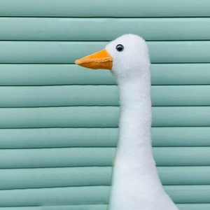 新品你朋友给你点的中秋长鹅沙雕趣味送闺蜜送男友抖音同o款拍前