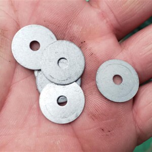 红色白色丝网焊熔垫片65型veva加隧垫片厚道防水板热接用热熔垫圈