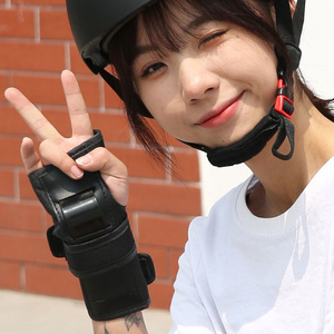 滑板护具大人专业轮滑护掌护手护腕长l板手套溜冰儿童男女保护安