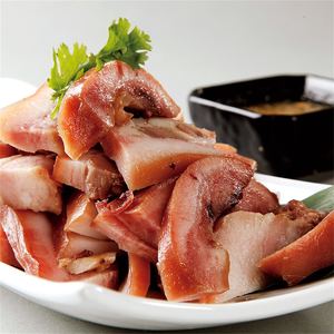 山西特产祁县贾令熏肉猪头肉熟食酱肉真空即食小吃*