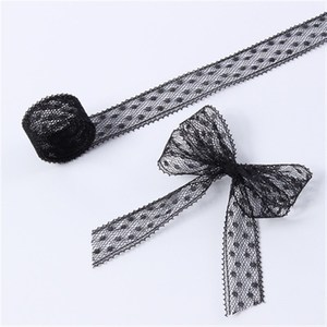 日本购新品波cm8点蕾丝l带花边缎05带码鲜花包装丝带包花束材料花