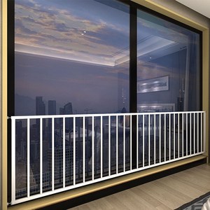 飘孔打儿童窗户防护栏阳台免窗落地窗防盗护网自装室内享新款