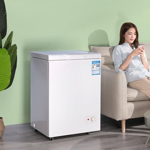 dmw家用立式小冰柜单温冷冻柜迷你型静音节能微型小冷柜55人付款1079