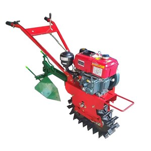 新带链轨式独轮柴l油汽油田园微耕机犁地开沟播种施肥除草趟地耕