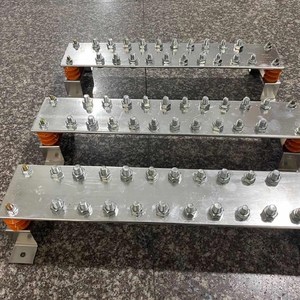 端子e排铜母排3p20a短接12回路机架式零地排组合式汇流铜排