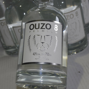 希腊进口 茴香酒 洋酒ouzo雾柔8 茴香酒 洋酒烈酒 整箱6瓶700毫