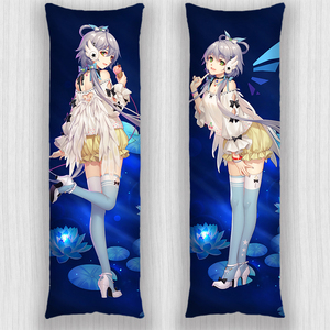 狐狸窝 洛天依 动漫抱枕 全身 乐正绫周边 等身抱枕 二次元抱枕套