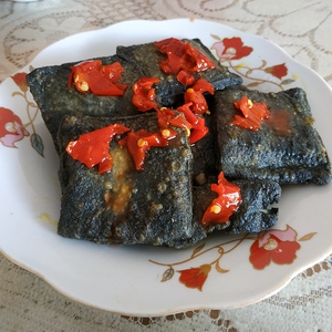 正宗臭干子安徽特产水阳干子无为臭豆腐干小包装手工制作现做现发