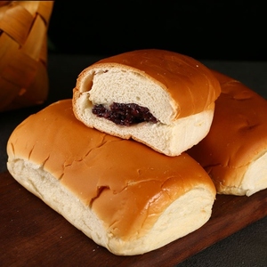 手工黑米面包夹心手撕老式大面包10个袋装整箱早餐零食糕点食品