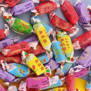 鲁兴山东特产高粱饴糖果混合口味软糖500g袋童年的记忆儿时味道