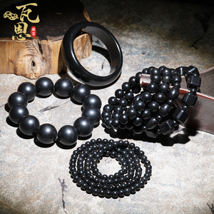 天然紫墨湘玉水晶圆珠方糖手串108多圈男女人款直播间情侣民族风