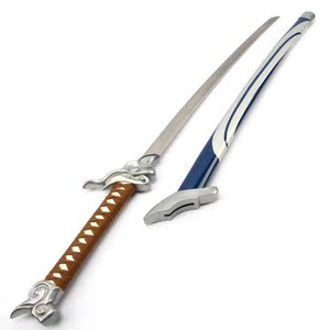 动漫刀武器道具 疾风剑豪亚索的刀剑 玩具lol武器cosplay未开刃