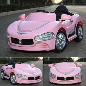 新品儿童电动玩h宝宝遥控汽车婴儿电瓶车具孩四轮童车车小车男女