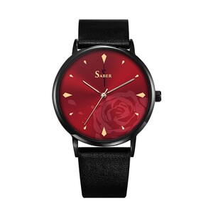 fate手表幸运石正版二次元动漫周边尼禄吾王saber贞德防水石英表