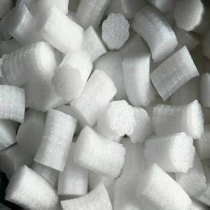 epe泡沫板小圆柱珍珠棉填充物颗粒防震防压障边下角料碎海绵1公斤