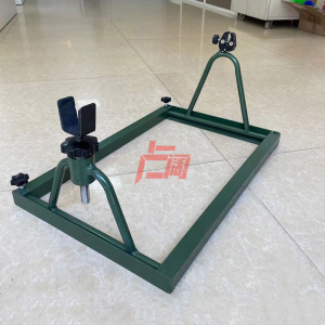 铁制加固四点瞄准支架四点瞄准定位架便携可折叠四点瞄准固定支架