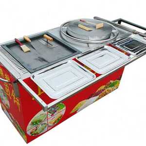 烤冷面机小吃车