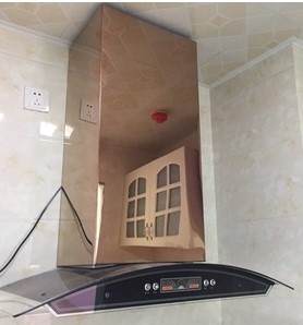 侧吸式油烟机围板不锈钢围板吸油烟机罩管道装饰罩y机器烟机罩壳