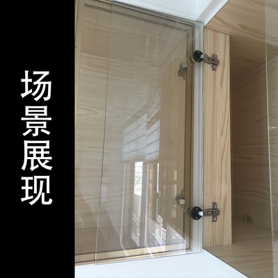 22玻璃门铰链 26杯圆头合页 可拆卸展示酒n柜书柜门飞机烟斗包邮