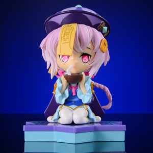 原神跪姿七七77手办冻冻回魂夜小僵尸幼女动漫二次元游戏模型摆件