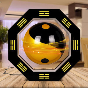 天御阁磁悬浮摆件太极八卦球工艺品家居客厅玄关办公室桌面装饰品