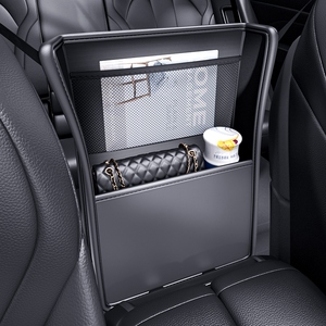 汽车座椅中间收纳袋前排车载坐椅间置物架车内后背储物盒网兜挂袋