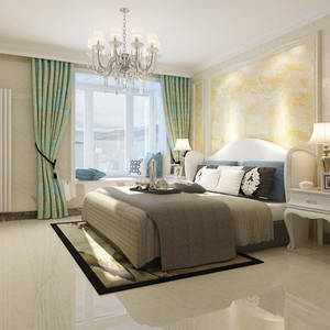 暖色黄色瓷砖800x800地板砖抛釉面通体大理石客厅抛光室内大厅