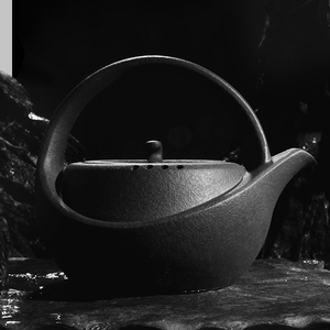 吉谷专卖店TY23泥石煮茶器电陶炉煮茶套装温茶器陶制煮茶壶烧水壶